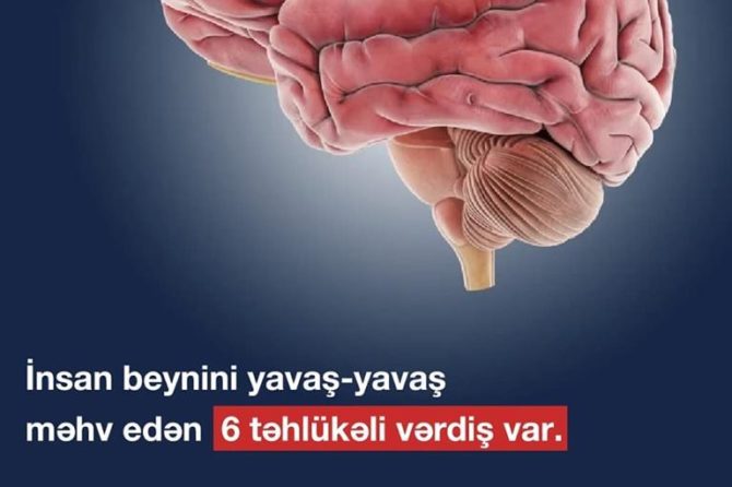 İnsan beynini yavaş-yavaş məhv edən 6 təhlükəli vərdiş var.